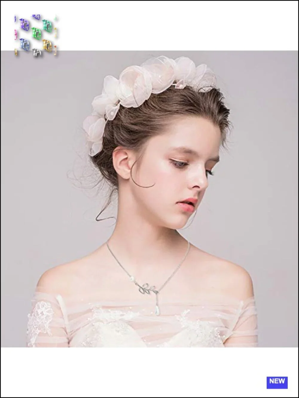 20 Pendant Necklaces, Gold and Silver, Alloy, Fashion Jewelry Set